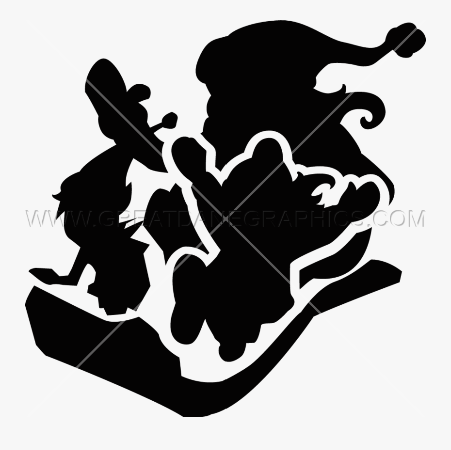 Santa Production Ready Artwork - Illustration, Transparent Clipart