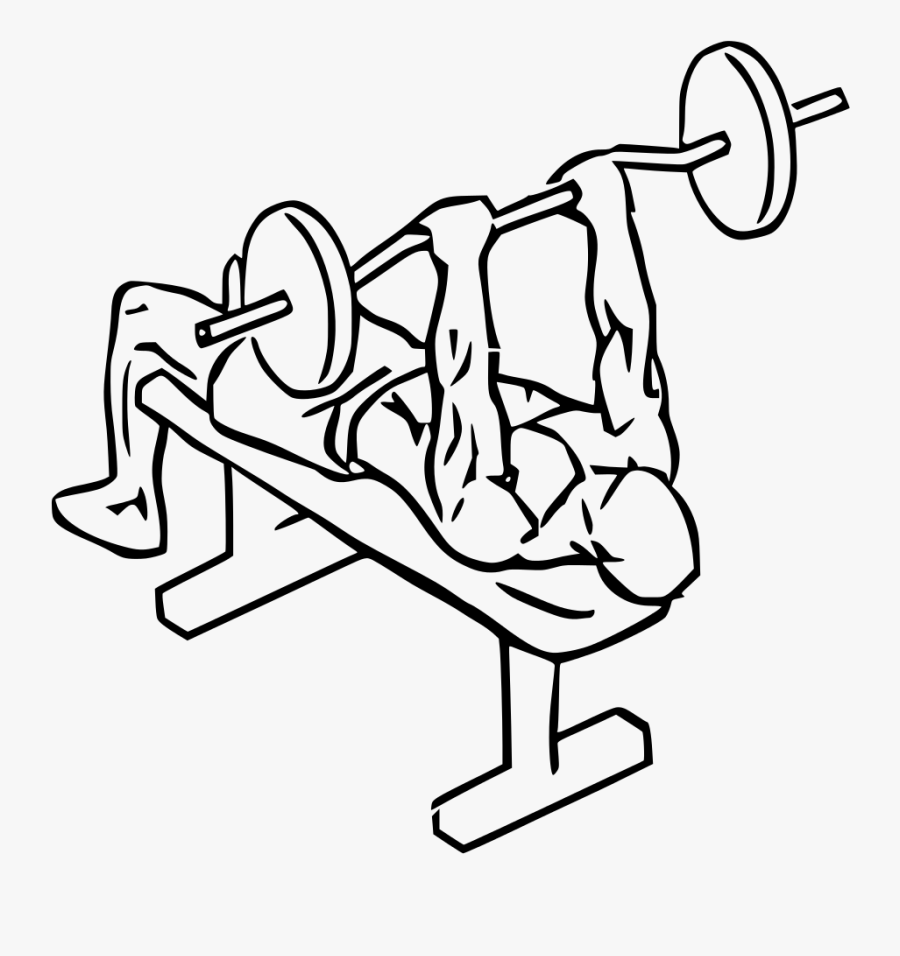 Decline Ez Bar Triceps Extension With Barbell - Close Grip Bench Press ...