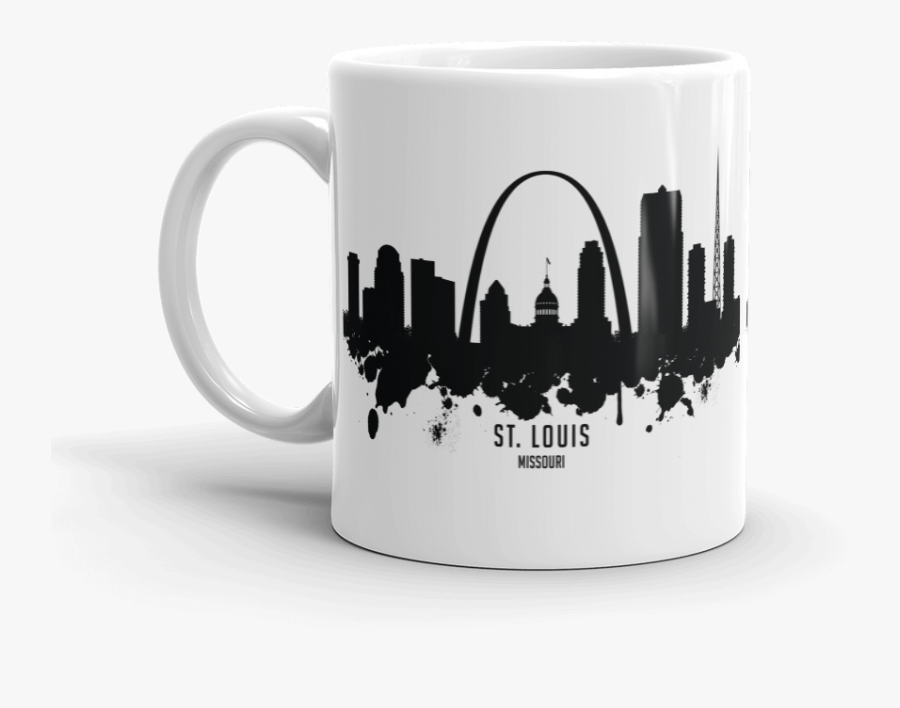 Transparent Seattle Skyline Png - Mug, Transparent Clipart