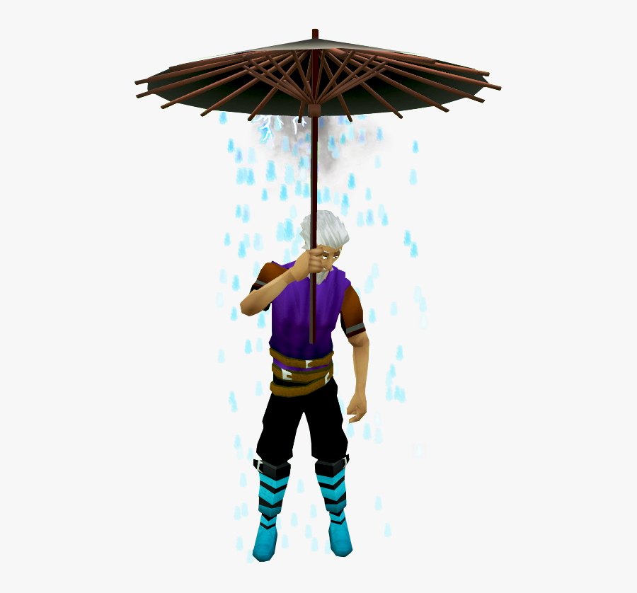 Bad Weather Umbrella - Bad Weather Umbrella Runescape, Transparent Clipart