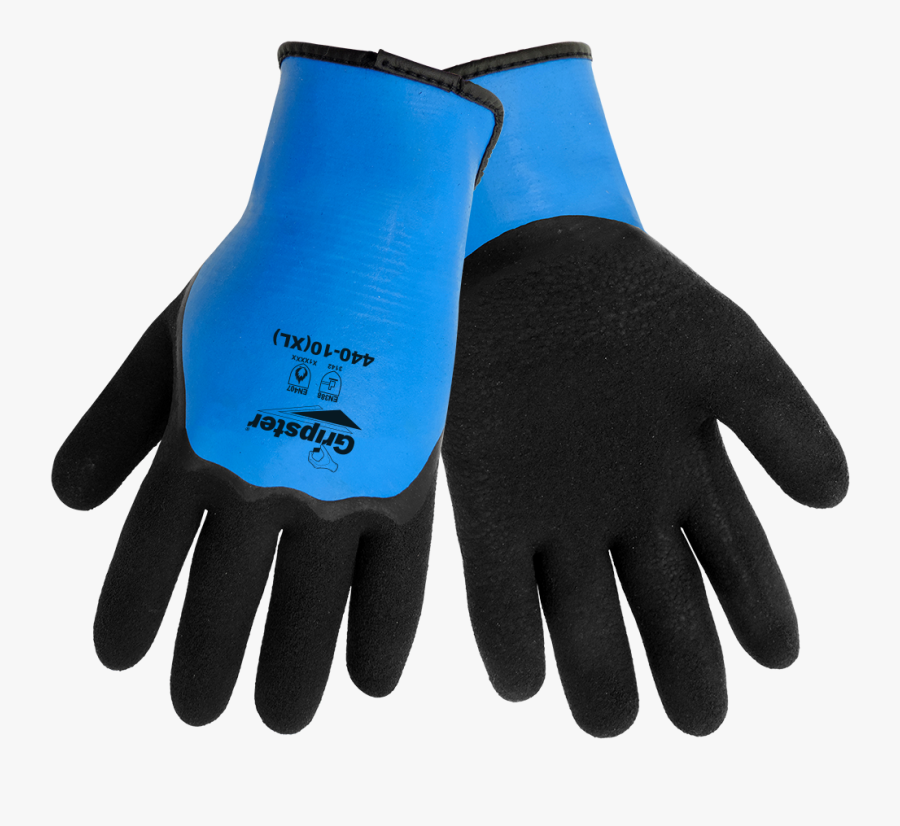 Introducing The Gripster 440 Double Dipped All Weather - Electrical Resistant Gloves Png, Transparent Clipart