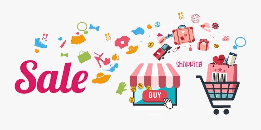 Mall Clipart Clothes Shopping - Shopping, Transparent Clipart