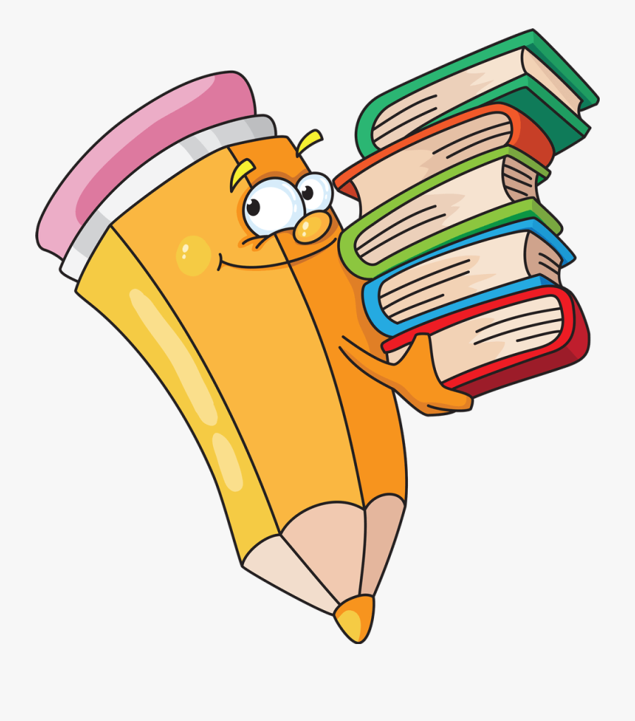 Cartoon Drawings Of Books, Transparent Clipart