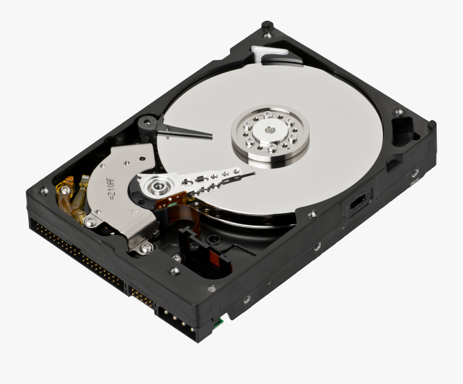 Secondary Storage Hard Drive, Transparent Clipart