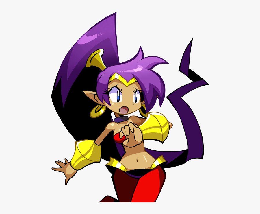 Fx Cine Shantae Pose - Shantae Half Genie Hero Shantae, Transparent Clipart