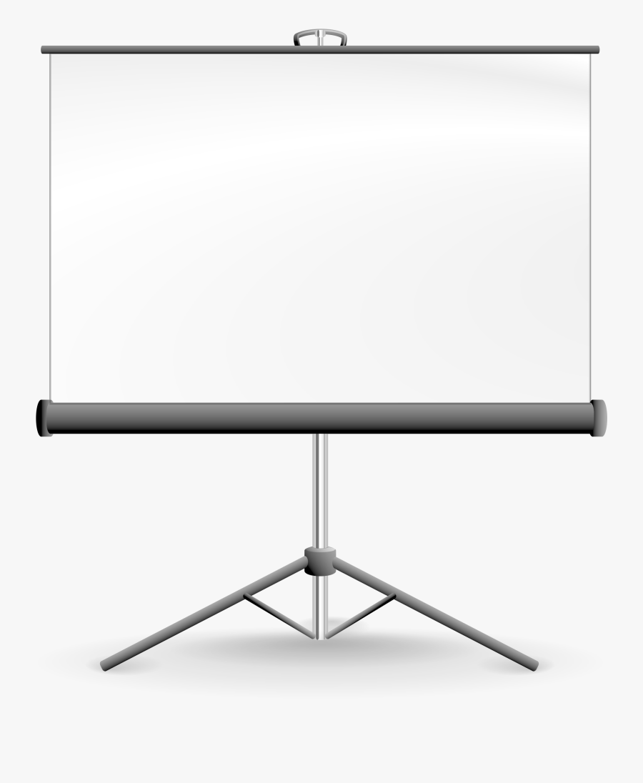This Free Icons Png Design Of Portable Projection Screen - Movie Projector Screen Transparent, Transparent Clipart