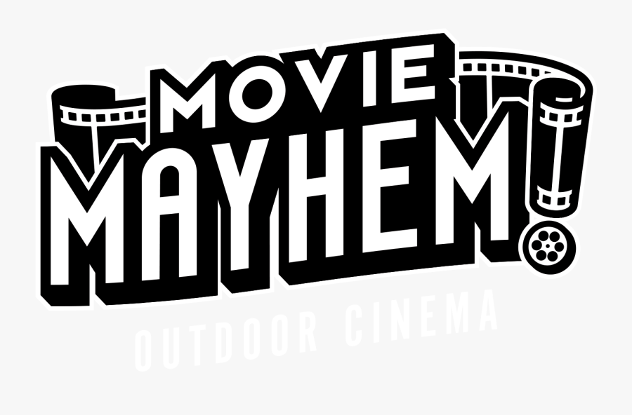 Movie Mayhem Outdoor Cinema - Outdoor Cinema Logo, Transparent Clipart