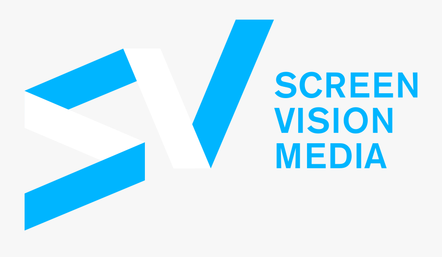 Screen Vision Media Logo, Transparent Clipart