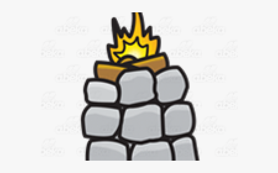 Altar Clipart Fire - Elijah Altar Clipart Black And White, Transparent Clipart