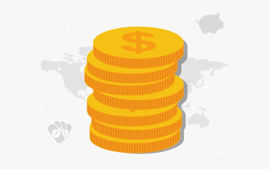 Coin, Transparent Clipart