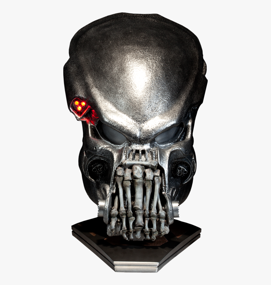 Predator Mask Png - Sideshow Bone Grill Predator Mask, Transparent Clipart