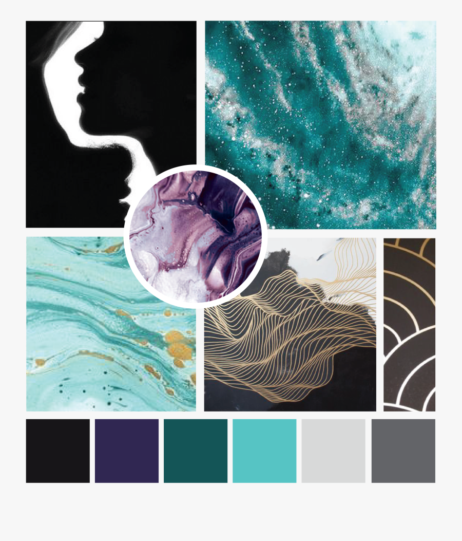 Clip Art Mood Board Inspiration - Inspiration Mood Board, Transparent Clipart