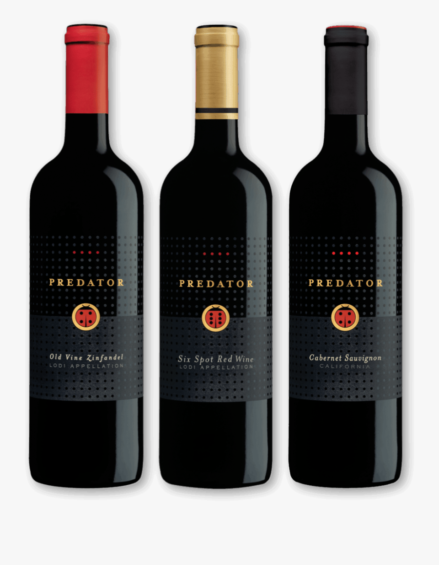 Predator Banner Bottles - Predator Wine, Transparent Clipart