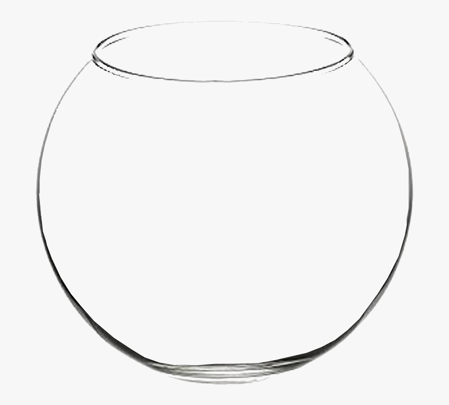 Goldfish Bowl Transparent Background - Circle, Transparent Clipart
