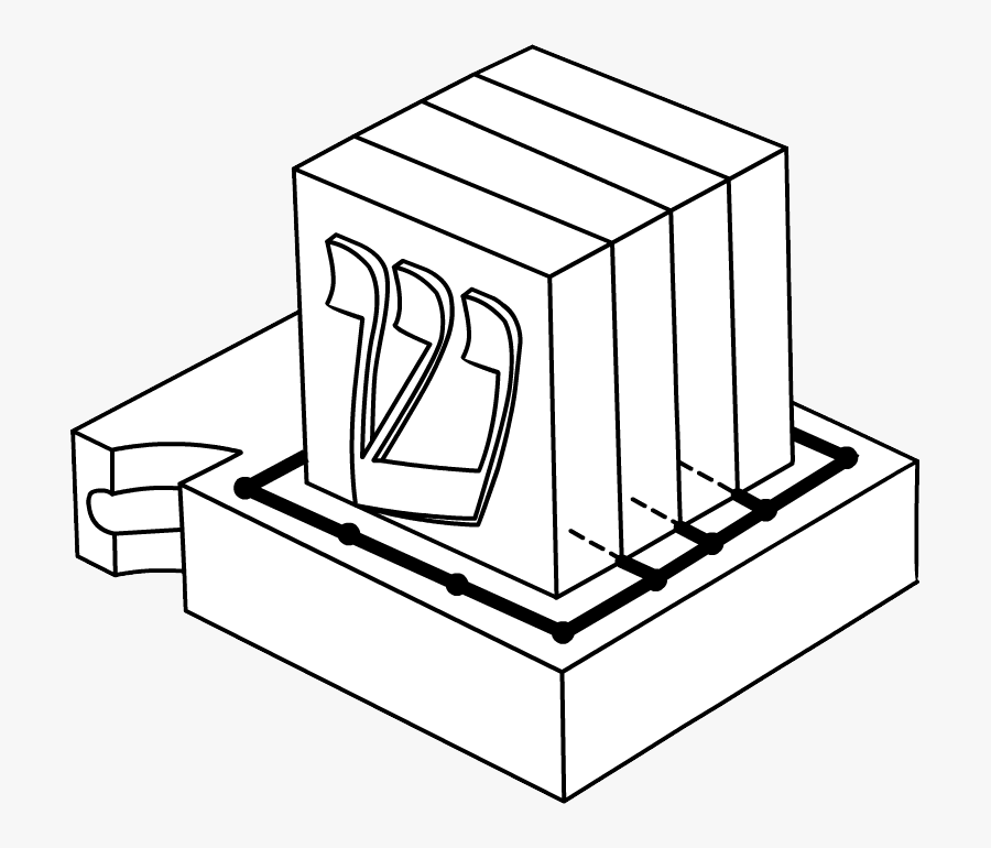 Tefillin Cartoon, Transparent Clipart