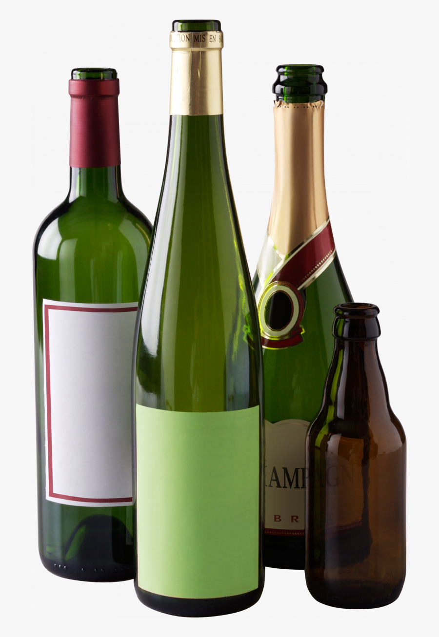 Empty Wine Bottles Png - Empty Alcohol Bottles Png, Transparent Clipart