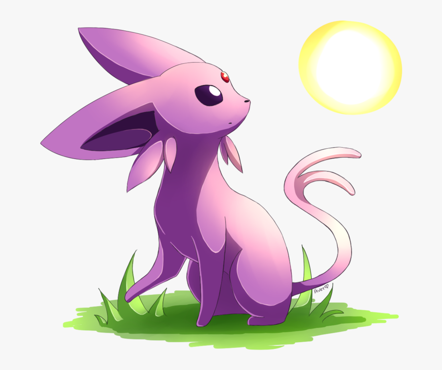 Transparent Morning Clipart - Espeon, Transparent Clipart