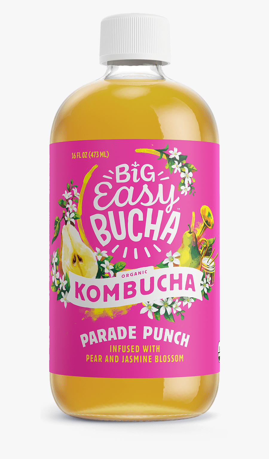 Parade Punch Bottle Graphic - Wine, Transparent Clipart