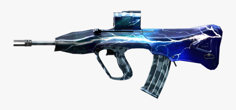Vector Cr21 Assault Rifle - Firearm, Transparent Clipart