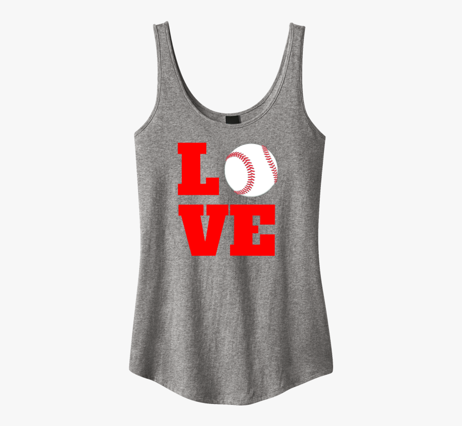 Love Baseball Tank Tops Love Baseball Tank Tops - Active Tank, Transparent Clipart
