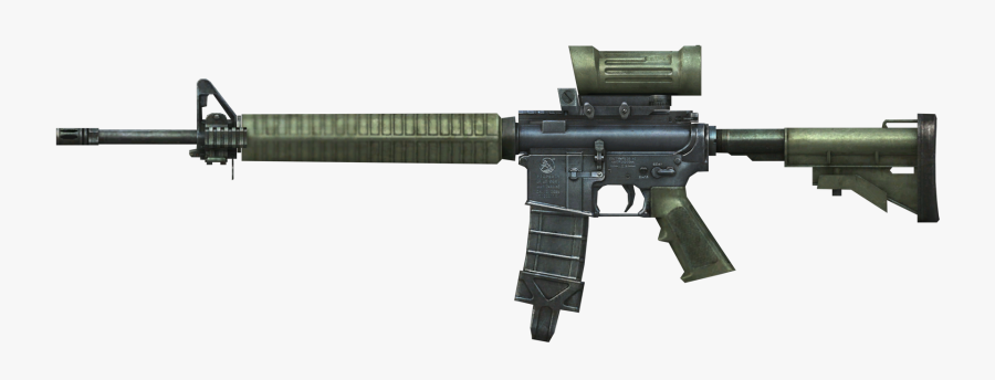 Clip Art C A Crossfire Wiki - Colt M4, Transparent Clipart