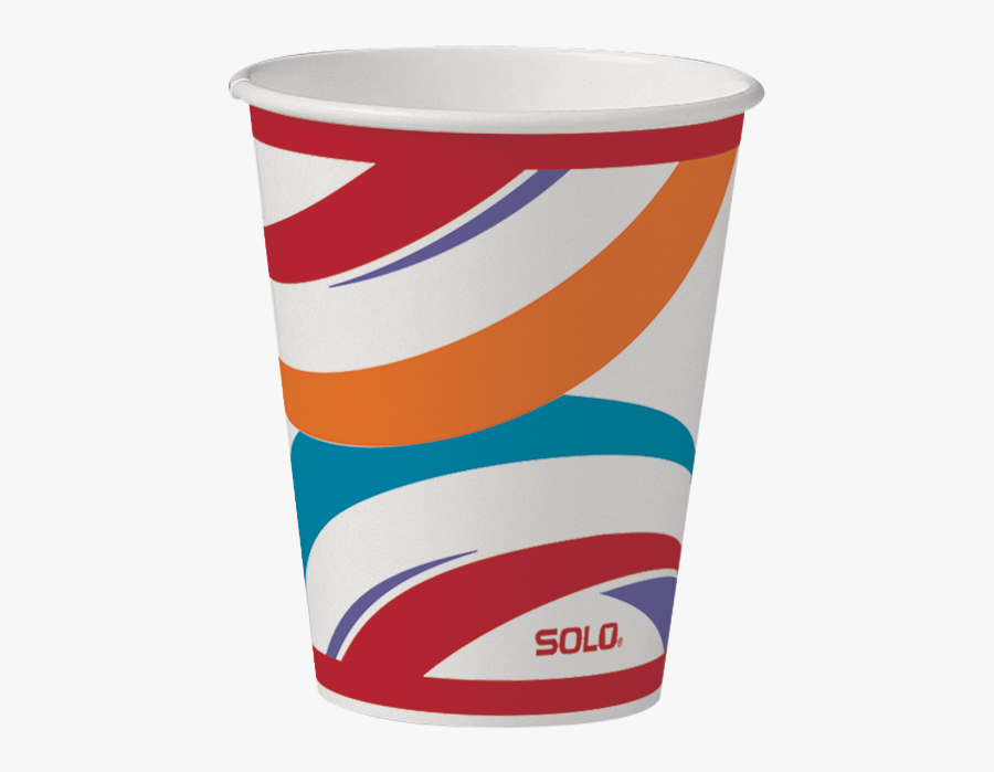 Solo Heavy Duty Paper Cups 9 Oz, Transparent Clipart