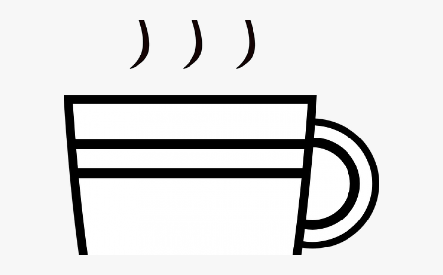 Pencil Clipart Outline - Cup Of Tea Clipart White And Black, Transparent Clipart