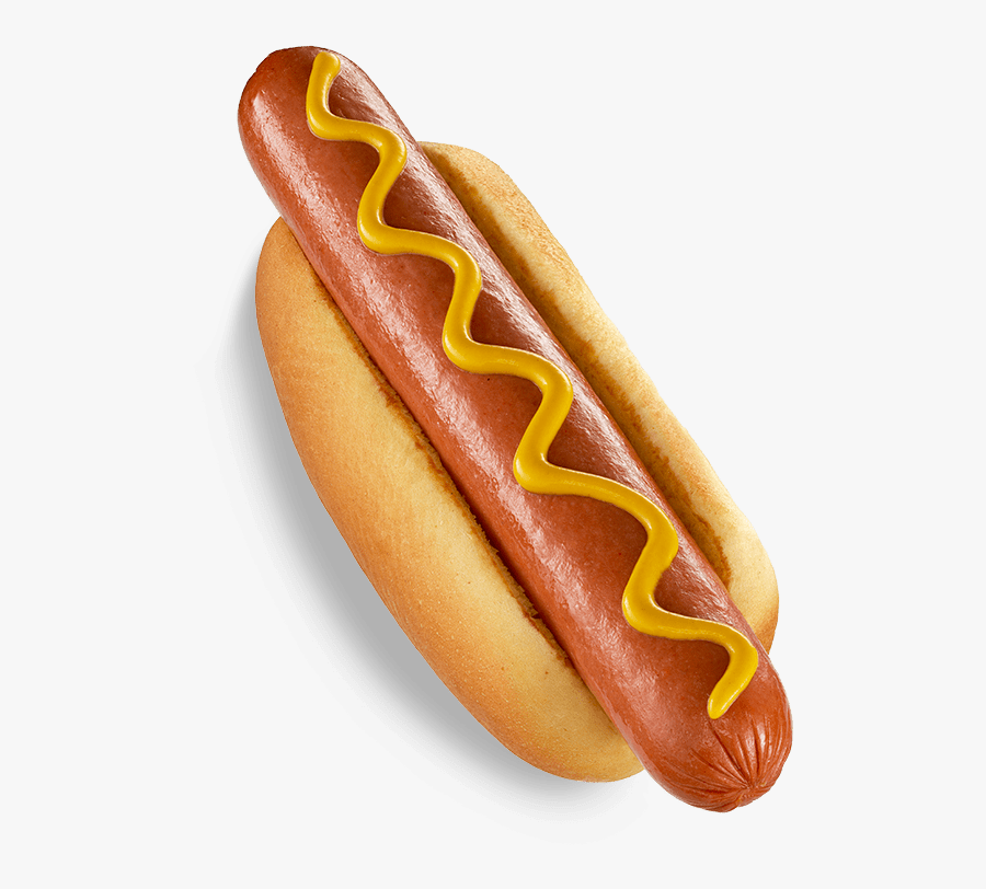 Transparent Hot Dog Clipart Black And White - Jumbo Hot Dog With Mustard, Transparent Clipart