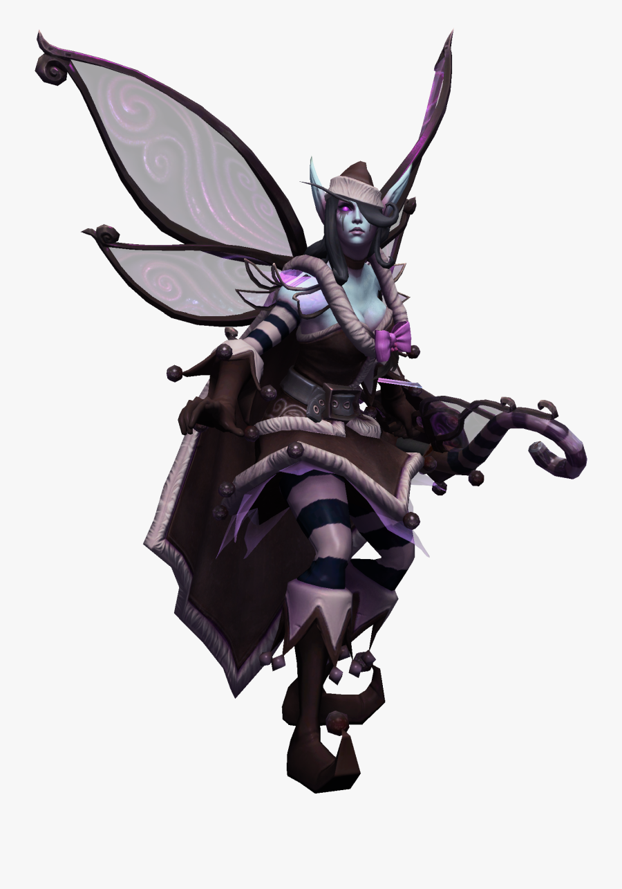 Sylvanas Sour Plum Skin - Illustration, Transparent Clipart