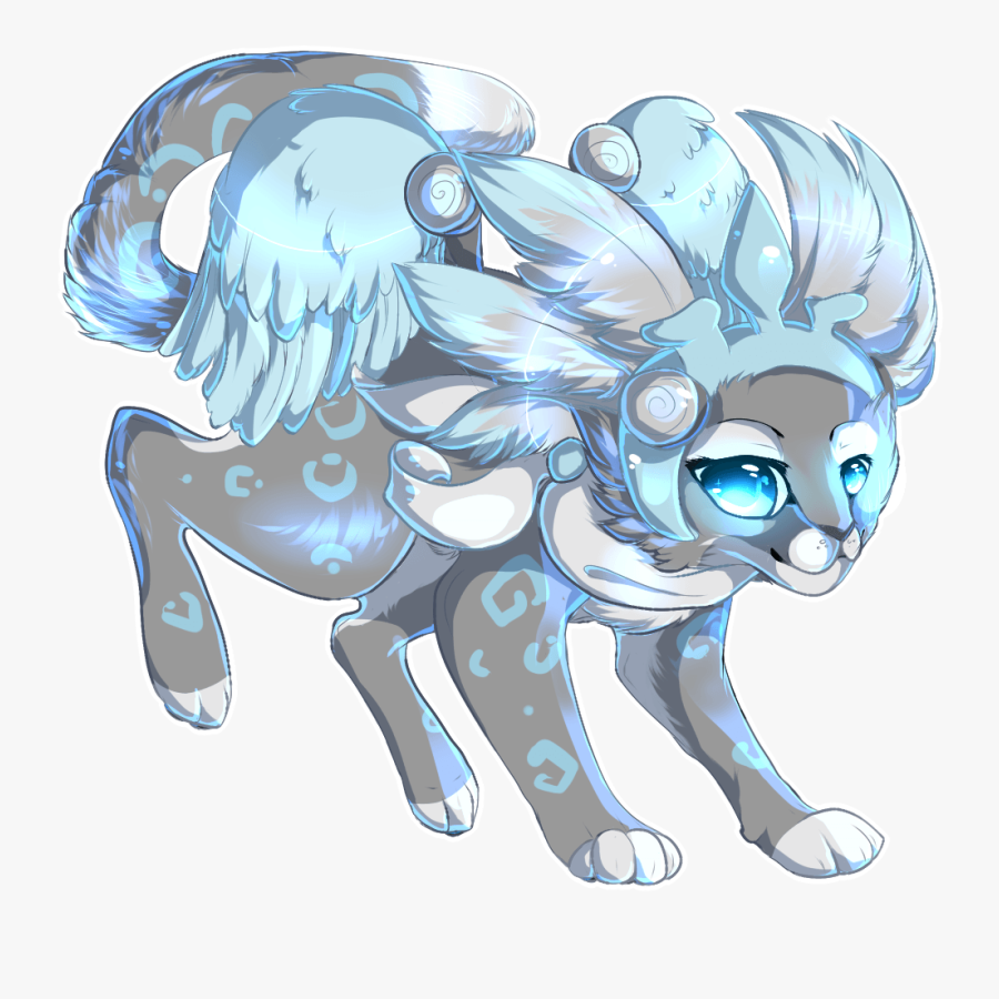 Transparent Arctic Clipart - Snow Leopard Animal Jam Drawings, Transparent Clipart