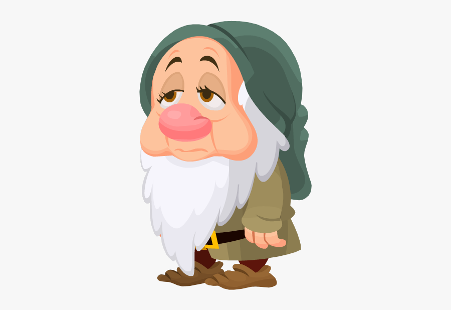 Sleeping Clipart Sleepy Dwarf - Sete Anões Cute Png, Transparent Clipart