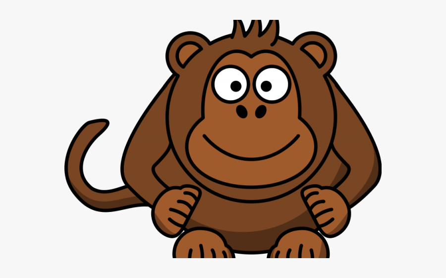 Monkey Clipart Cartoon, Transparent Clipart