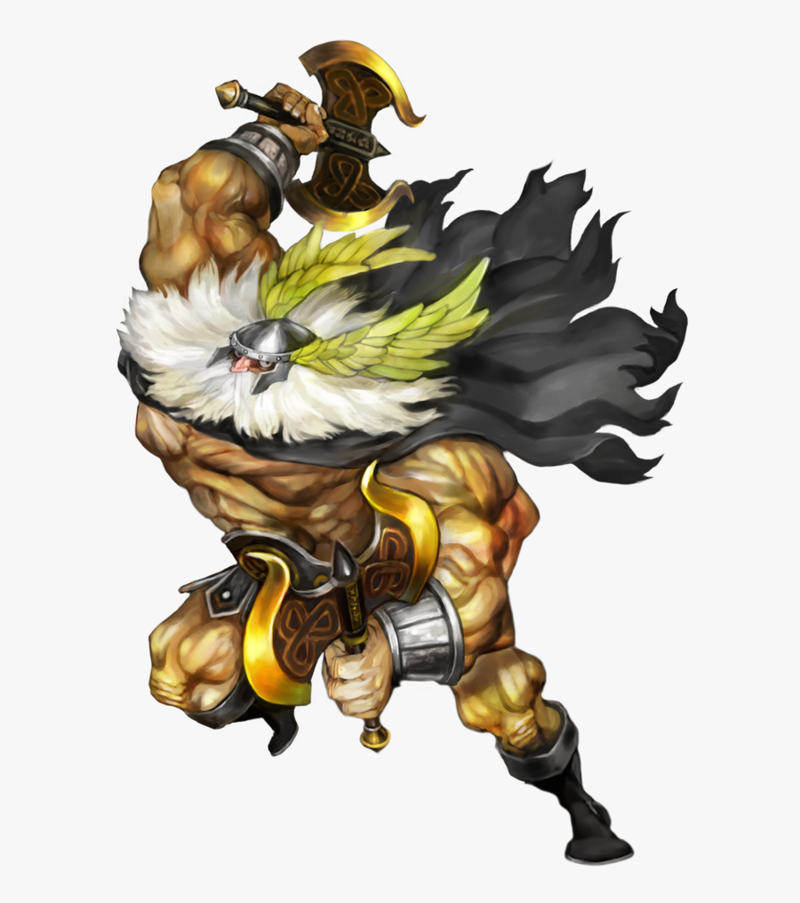 Dwarf Clipart Dc Character - Dragon's Crown Characters, Transparent Clipart