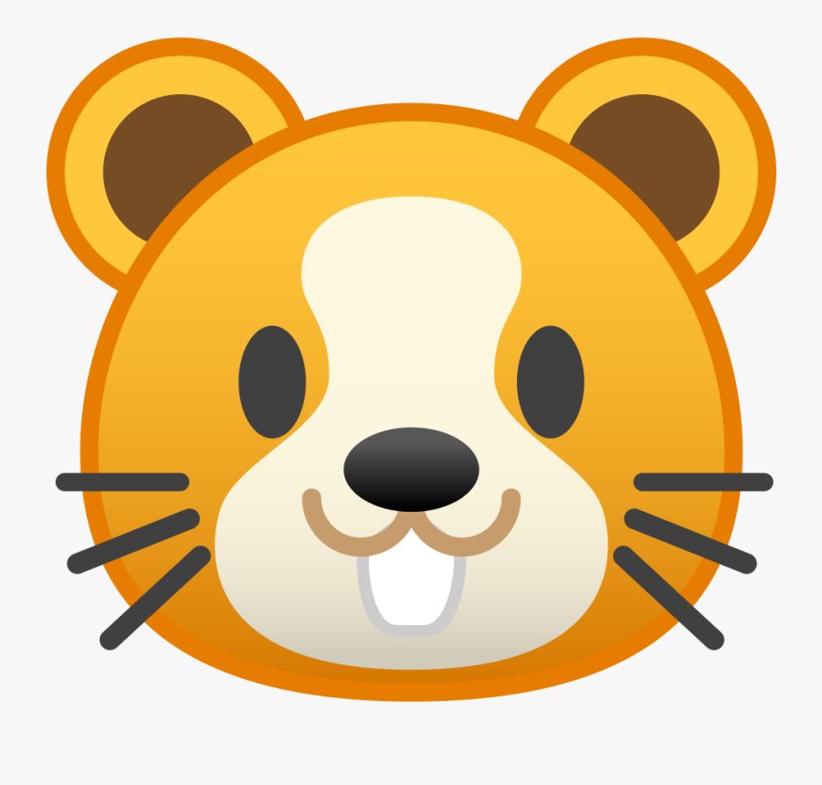Download Svg Download Png - Hamster Face Emoji, Transparent Clipart