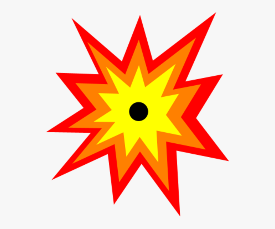 Clipart Of Uploaded, Explosion And Blast Effect - Bomb Explode Cartoon Png, Transparent Clipart