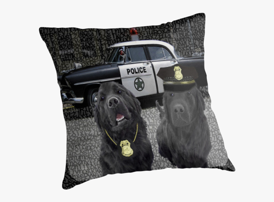 Transparent Police Dog Png - Cushion, Transparent Clipart