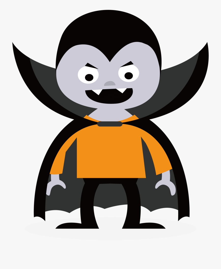 Vampire Damon Salvatore Clip Art - Cartoon Vampire Png, Transparent Clipart