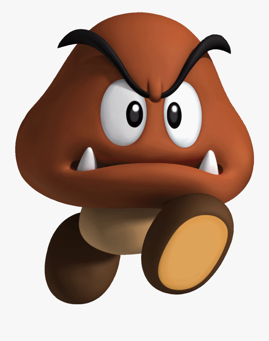 Goomba - Super Mario Goomba Transparent, Transparent Clipart