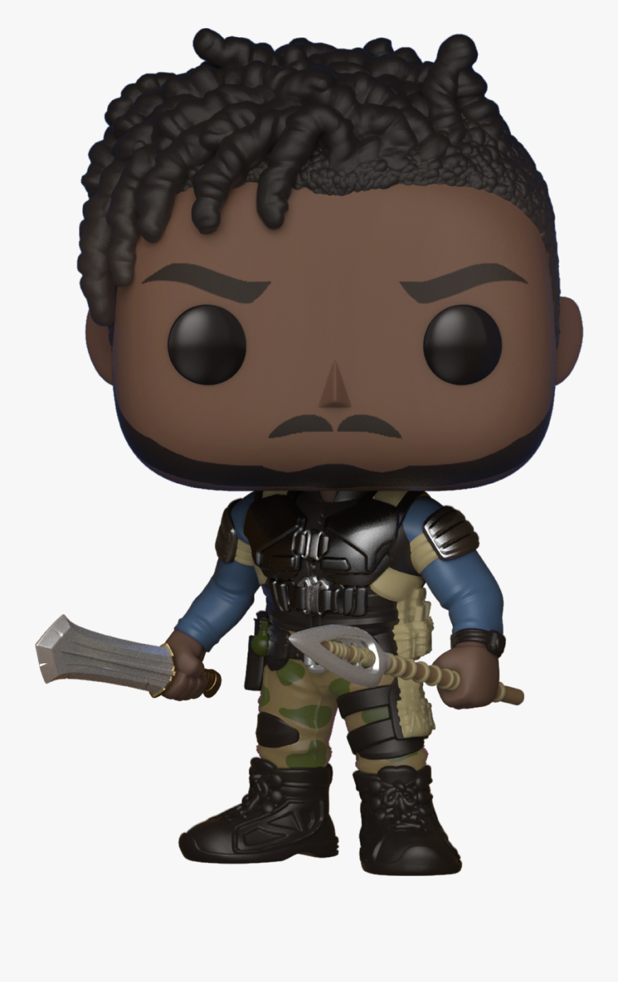 Pop Funko Marvel Black Panther, Transparent Clipart
