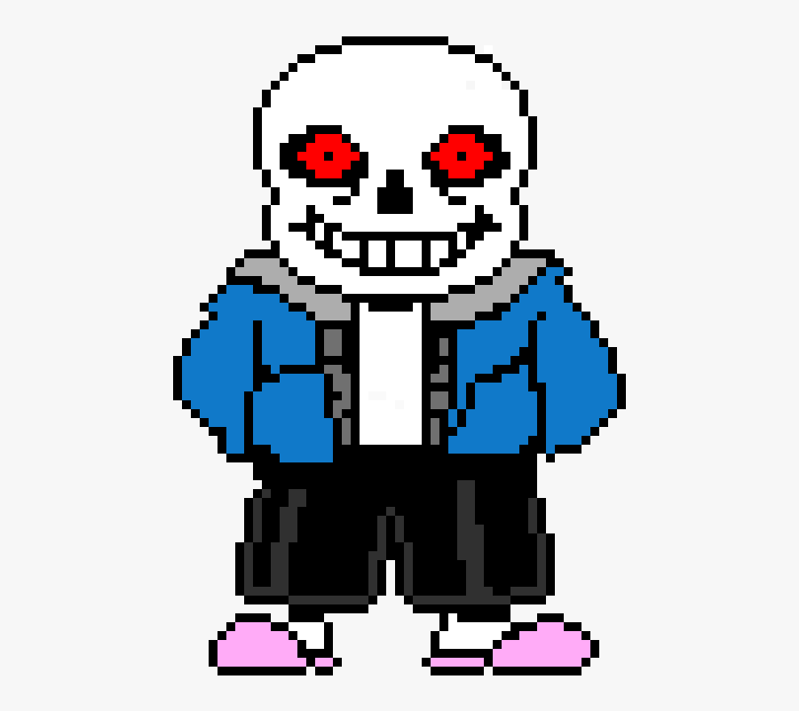 The Hardest Enemy - Undertale Sans Pixel, Transparent Clipart