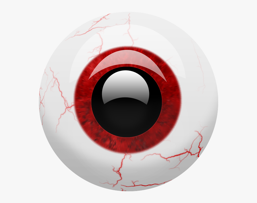 Clip Art Scary Cartoon Eyes - Scary Eye Cartoon, Transparent Clipart