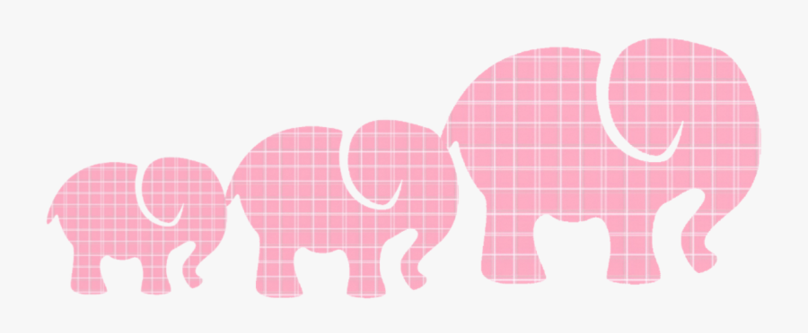 Pink Elephants, Baby Elephants, Transparent Clipart