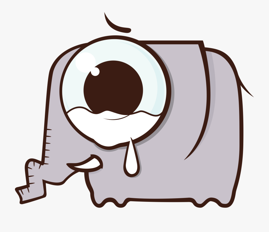 Cartoon Elephant, Baby Elephant, Baby Stickers, Picsart,, Transparent Clipart