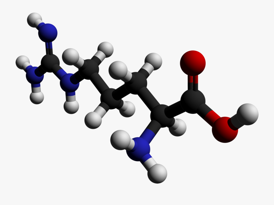 Collaboration Clipart Social Isolation - Arginine Molecule, Transparent Clipart