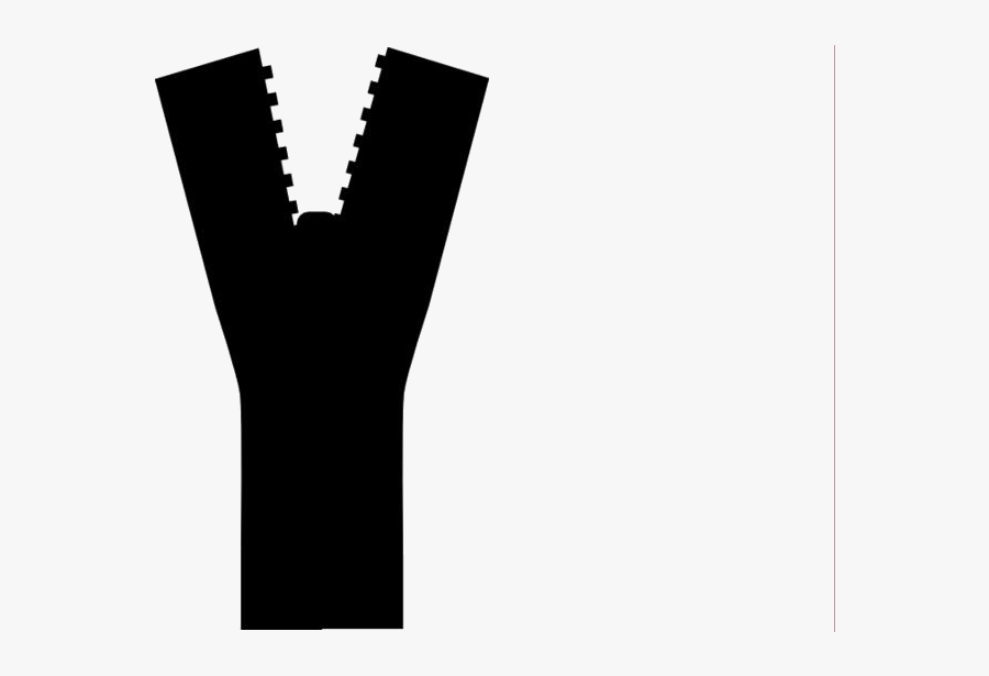 Black Zipper Png Transparent Background - Emblem, Transparent Clipart