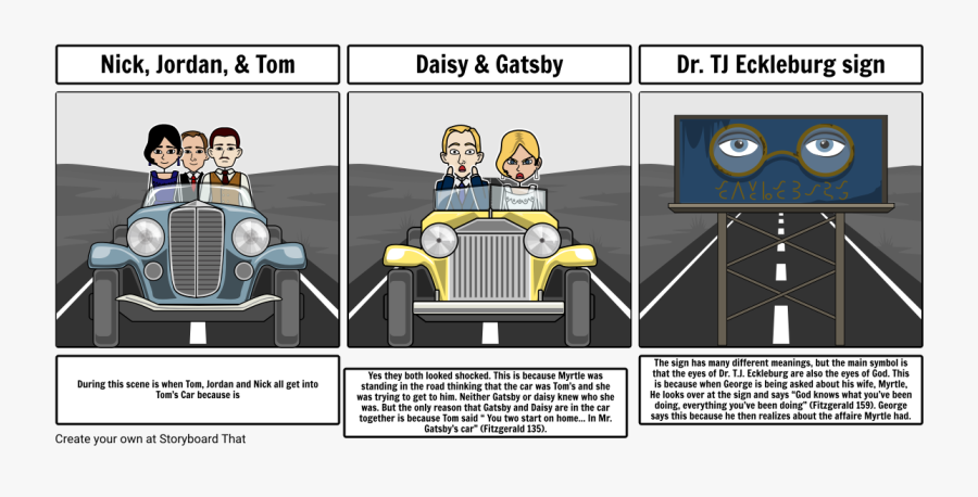 Cars Transparent Gatsby - Daisy And Gatsby In The Car, Transparent Clipart