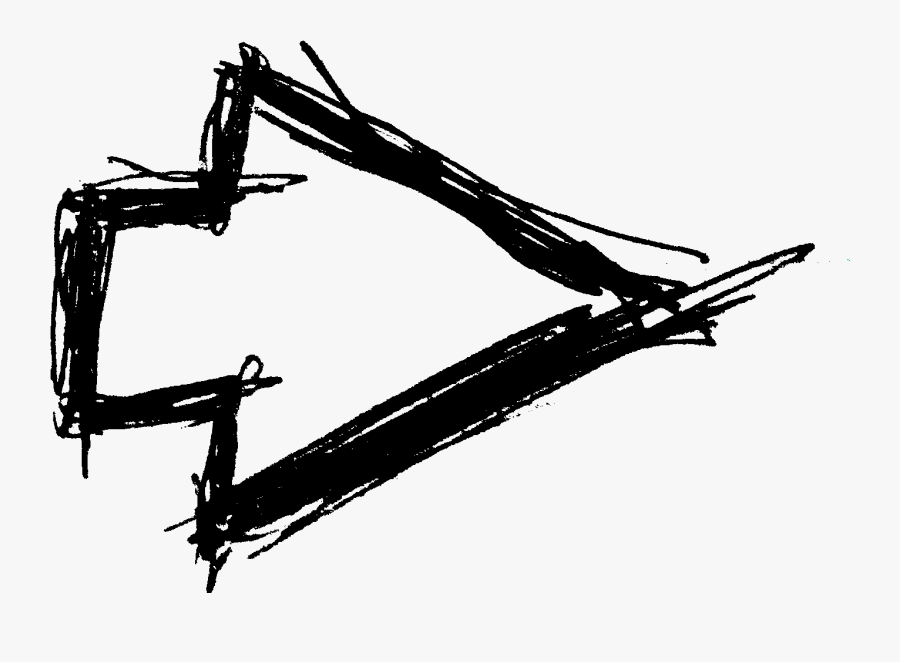 Hand Drawn Arrows Png Image Transparent - Portable Network Graphics, Transparent Clipart