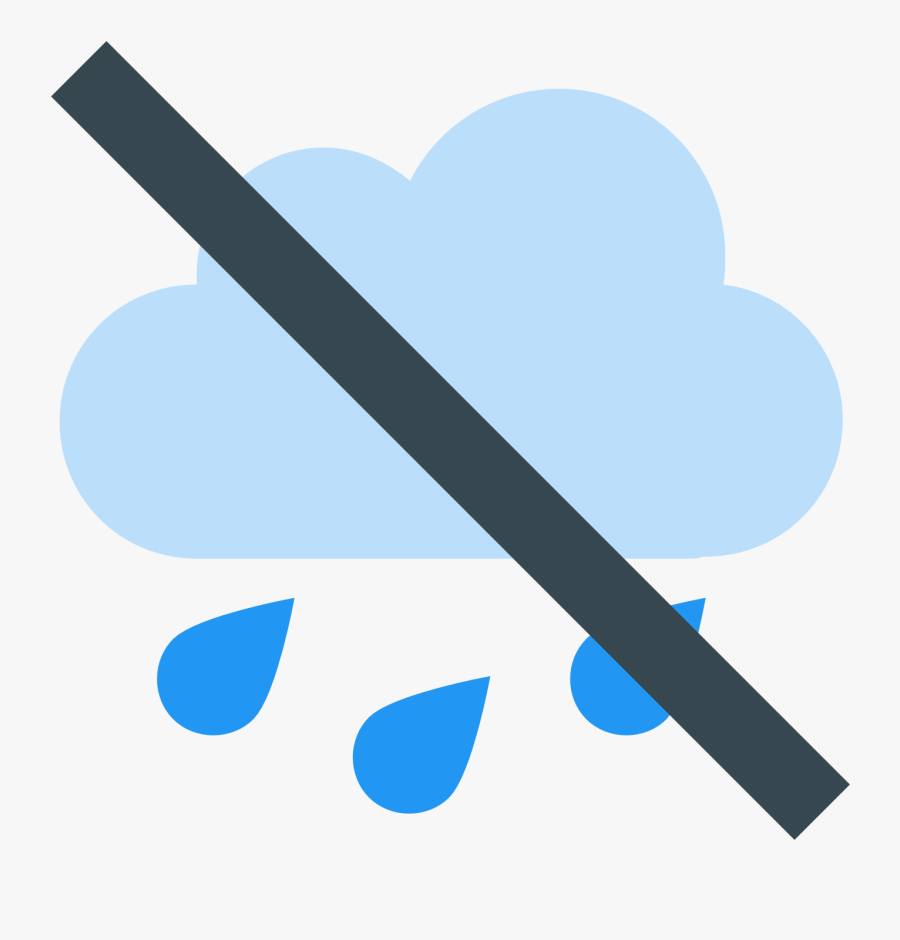 Collection Of No - No Rain, Transparent Clipart