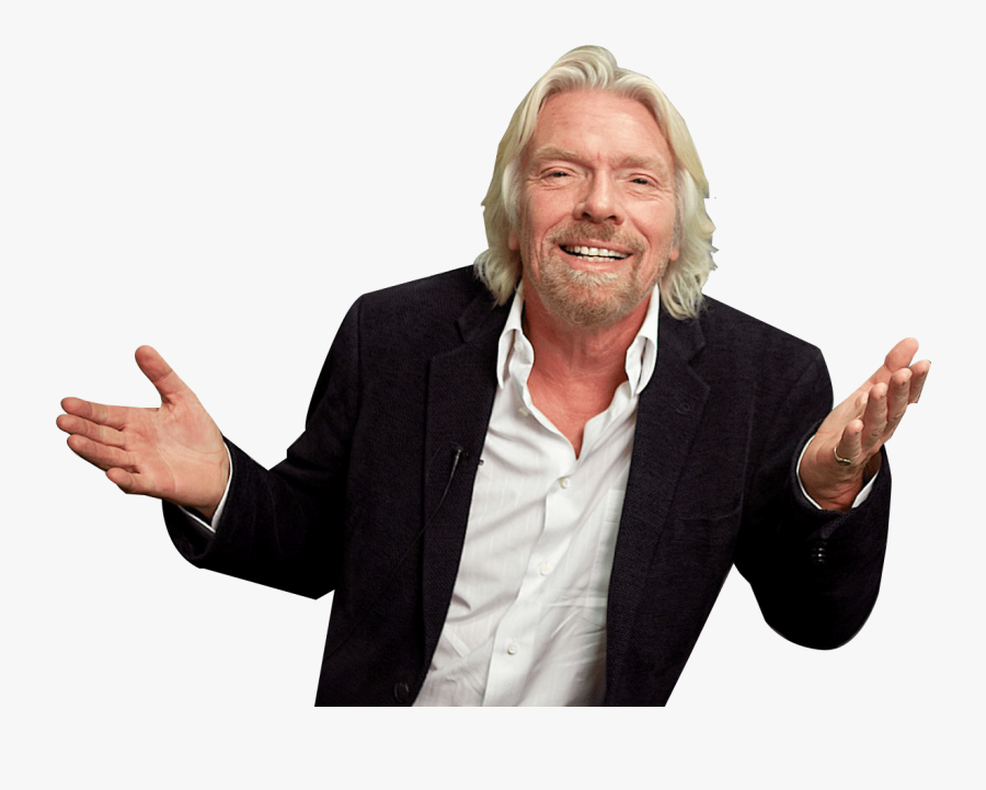 Richard Branson Open Hands - Loyal Employees Are Assets, Transparent Clipart