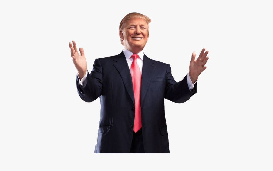 Happy Open Hands Trump - Donald Trump Chaos Emeralds, Transparent Clipart